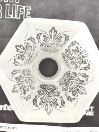 Pareja de lámparas de metal negro