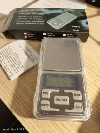 Báscula Digital para joyas y monedas