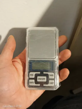 Báscula Digital para joyas y monedas