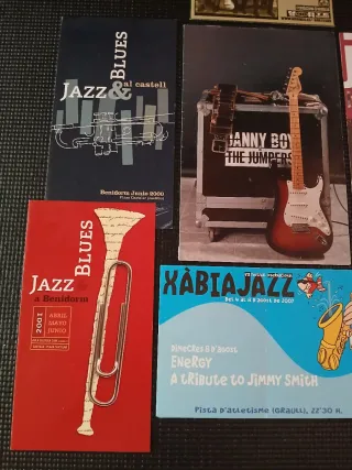Acid Jazz (cds flyers programas)