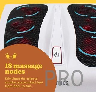 Masajeador eléctrico para pies con calor - Homedic