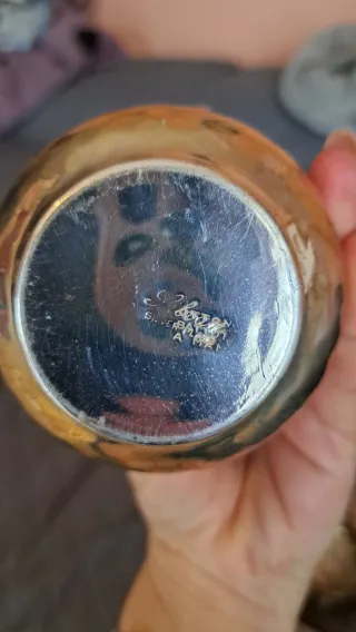 Set antico teiera e vassoi