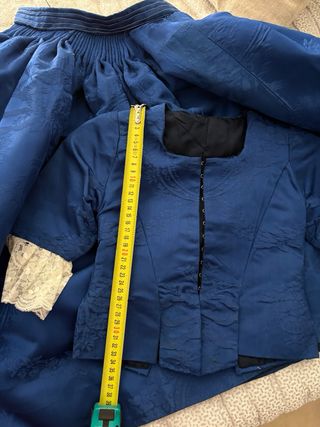 Traje de Fallera Azul