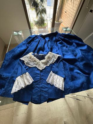 Traje de Fallera Azul