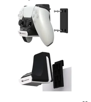 Cargador mando PS5 + soporte Auriculares