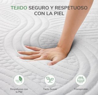 Topper para colchones de 120 x 200 cm