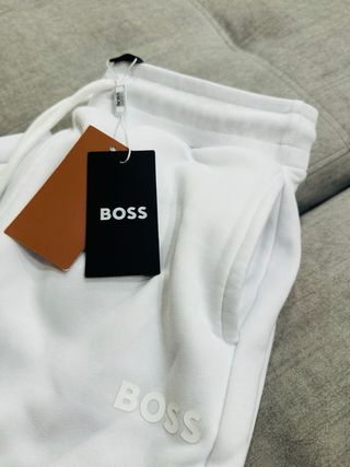 Calça de treino BOSS branca