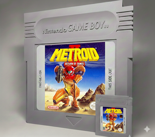 Cartucho Metroid II Game Boy Gigante