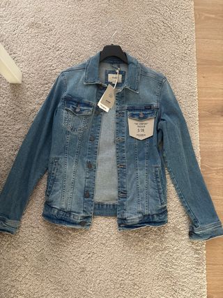 Cazadora Vaquera Pull&Bear Azul Talla S