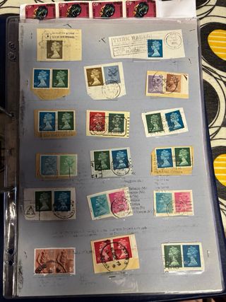 Album raccolta buste FDC viaggiate