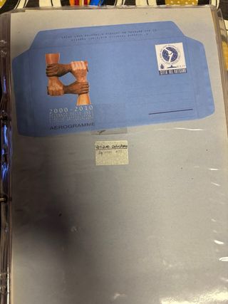 Album raccolta buste FDC viaggiate