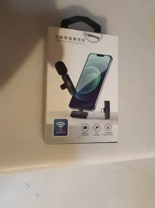 Micrófono Lavalier Inalámbrico Lightning