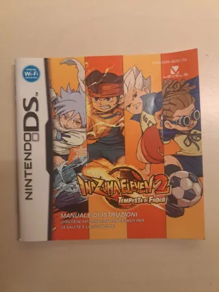 Manuale Istruzioni Inazuma Eleven 2 Nintendo DS