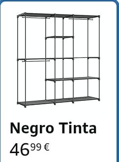 SONGMICS Armario, Perchero