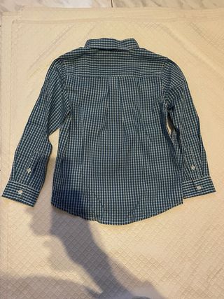 2 Camicie a Quadri per Bambini 4-5 Anni