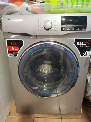 Lavadora TCL 9kg 1400rpm