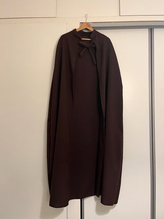Capa Medieval/Fantasía Marrón Talla Única