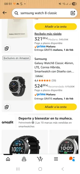 Samsung Galaxy Watch 8 Classic LTE 46MM