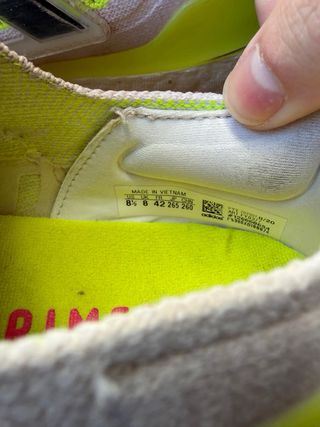 Adidas Ultraboost Primeblue Blancas/Amarillas