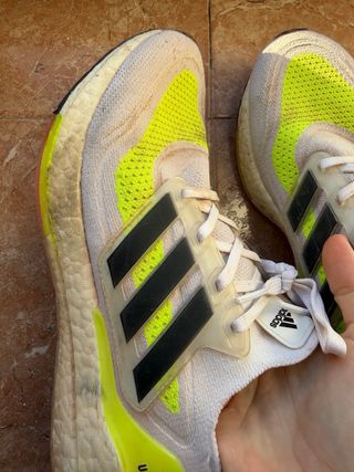 Adidas Ultraboost Primeblue Blancas/Amarillas