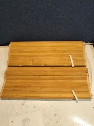 Cesto Ropa Bambú 95L con Tapa 40x40x61 SONGMICS LCB060Y01