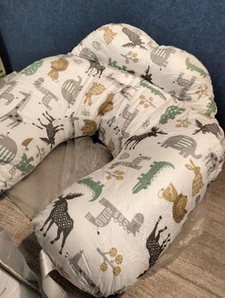 SHANNA Cojin Lactancia Bebe y Almohada Embarazada Dormir XXL