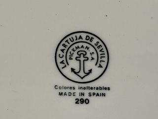 🇪🇸 Bandeja Pickman La Cartuja de Sevilla