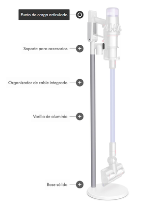 Dyson V15 Pie de Carga
