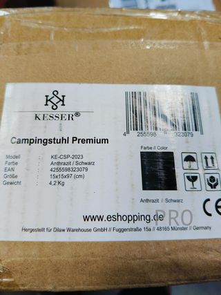 Silla de Plegable Campin - KESSER