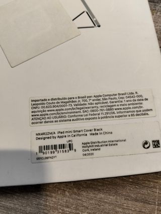 Apple Funda Smart Cover Negra para iPad Mini 5