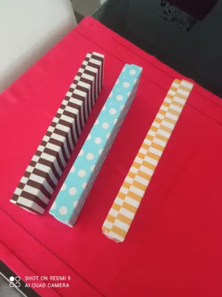 Lote 3 Cajas Rectangulares