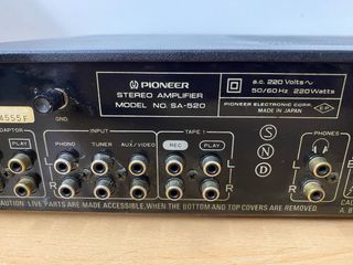 Amplificador Pioneer SA-520 Plata