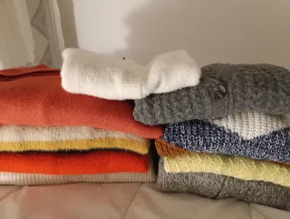 Lote 9 jerseys Tallas S/M