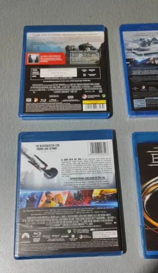 Lote 5 Películas Blu-ray Nuevas