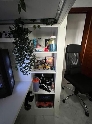 Litera Blanca con Escritorio