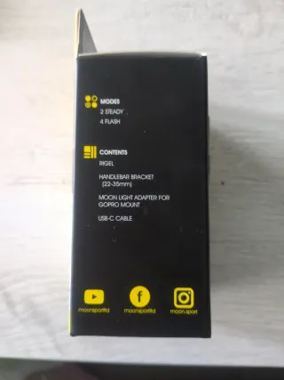 Luz Bicicleta Moon Rigel 700 Lúmenes