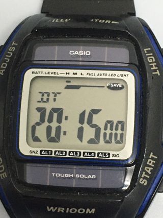 Casio Tough Solar WR100M Reloj Digital