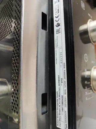 Microondas integrable Bosch MM820H7F