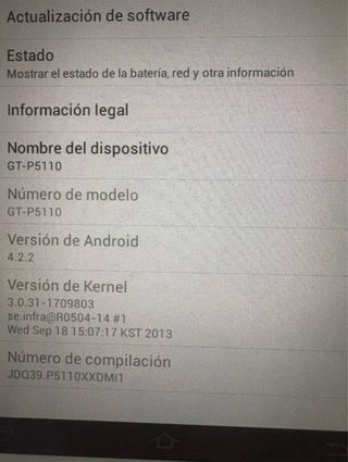 Samsung Galaxy Tab 2 10.1 Blanca