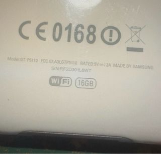 Samsung Galaxy Tab 2 10.1 Blanca