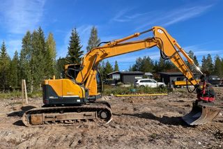 Excavadora Hyundai 145 LCR-9 con Rotor