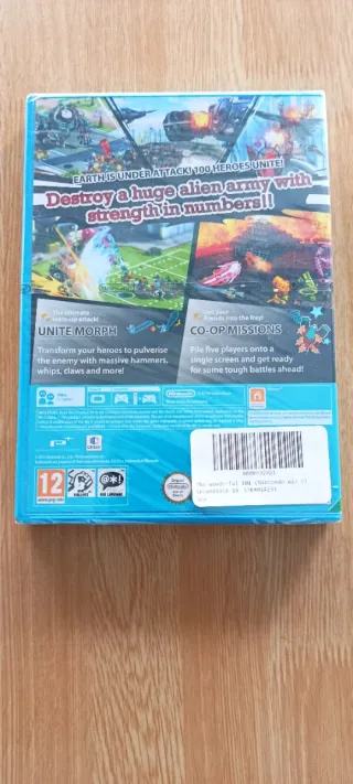 The wonderful 101 wii u nuevo precintado PAL