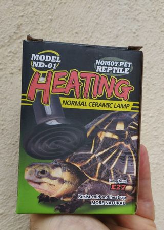 Pack reptiles Lampara foco + bombilla a elegir