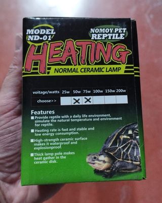 Pack reptiles Lampara foco + bombilla a elegir