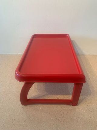 Bandeja Guzzini Roja vintage