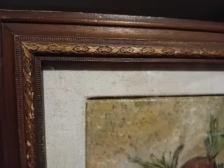 Olio su tela natura morta