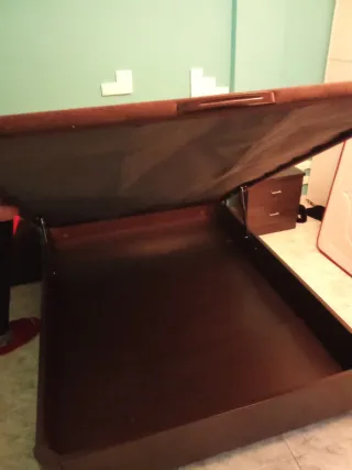 Cama Matrimonio con Colchón Incluido cabecero