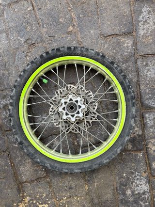 Rueda Pit Bike con Llanta y Disco