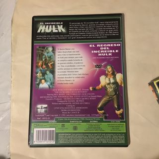 EL REGRESO Y EL JUICIO DEL INCREÍBLE HULK 2 DVD