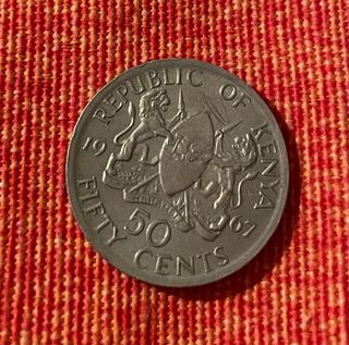 Moneta 50 Cents Kenya 1967